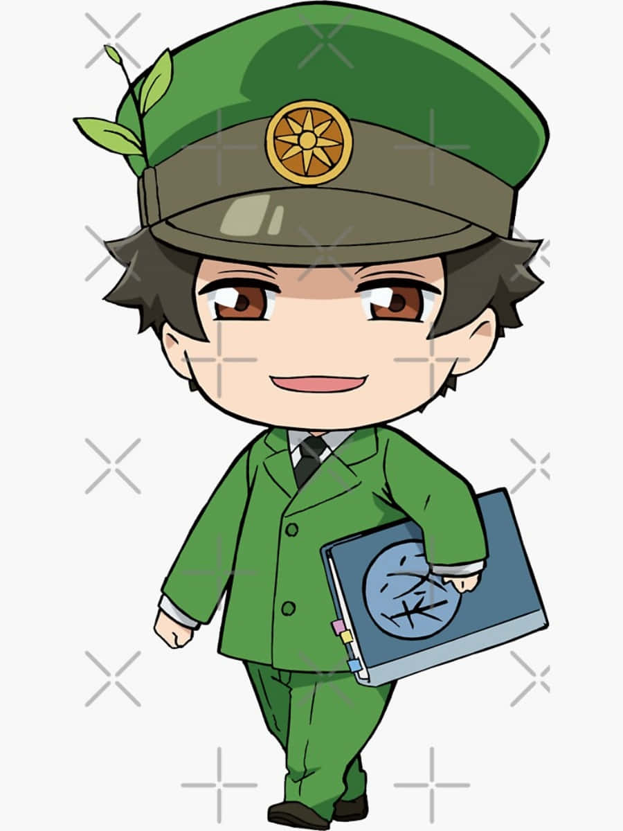 Animated Character Dendritic Cell From Cells At Work Series Wallpaper
