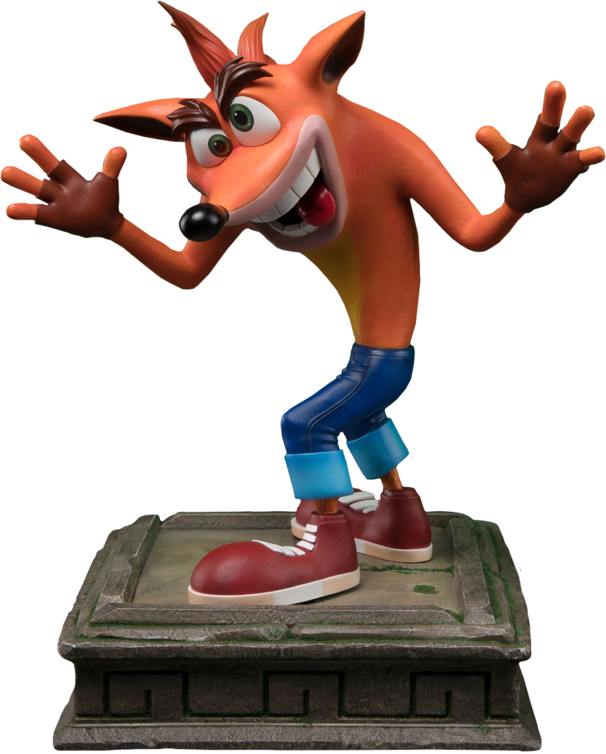 Animated Character Excited Pose PNG