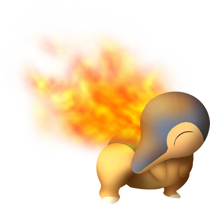 Animated Character Fire Breath PNG
