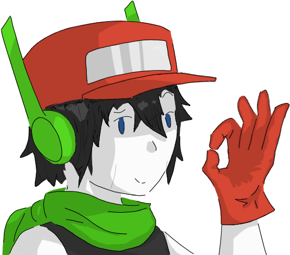 Animated Character O K Gesture PNG