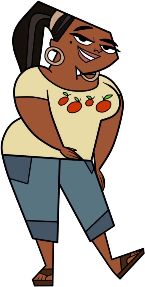 Animated Character Pose Leshawna PNG