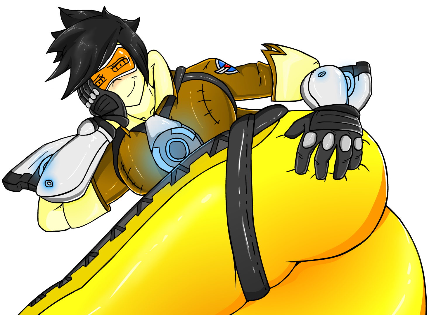 Animated Character Riding Robot Duck PNG
