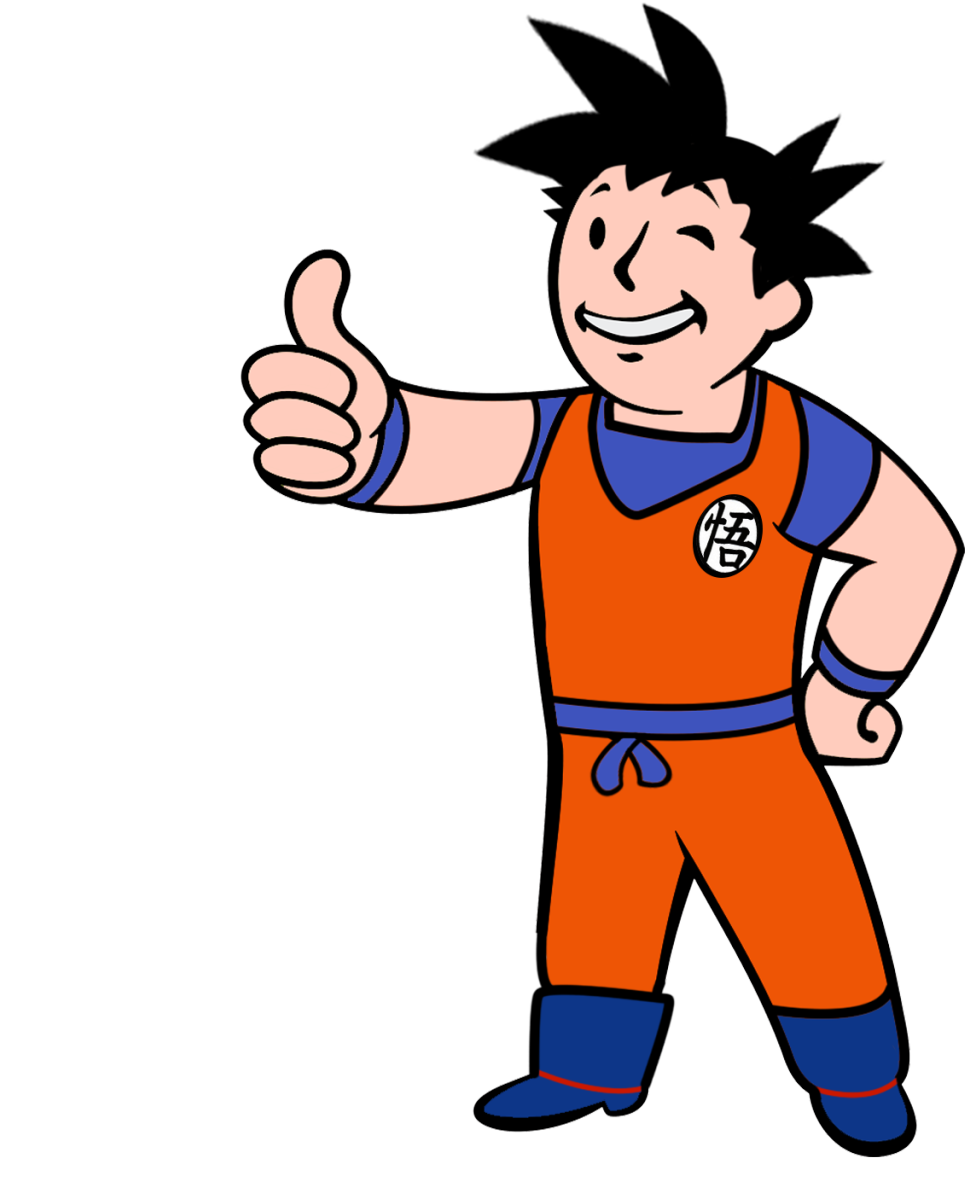 Animated Character Thumbs Up PNG