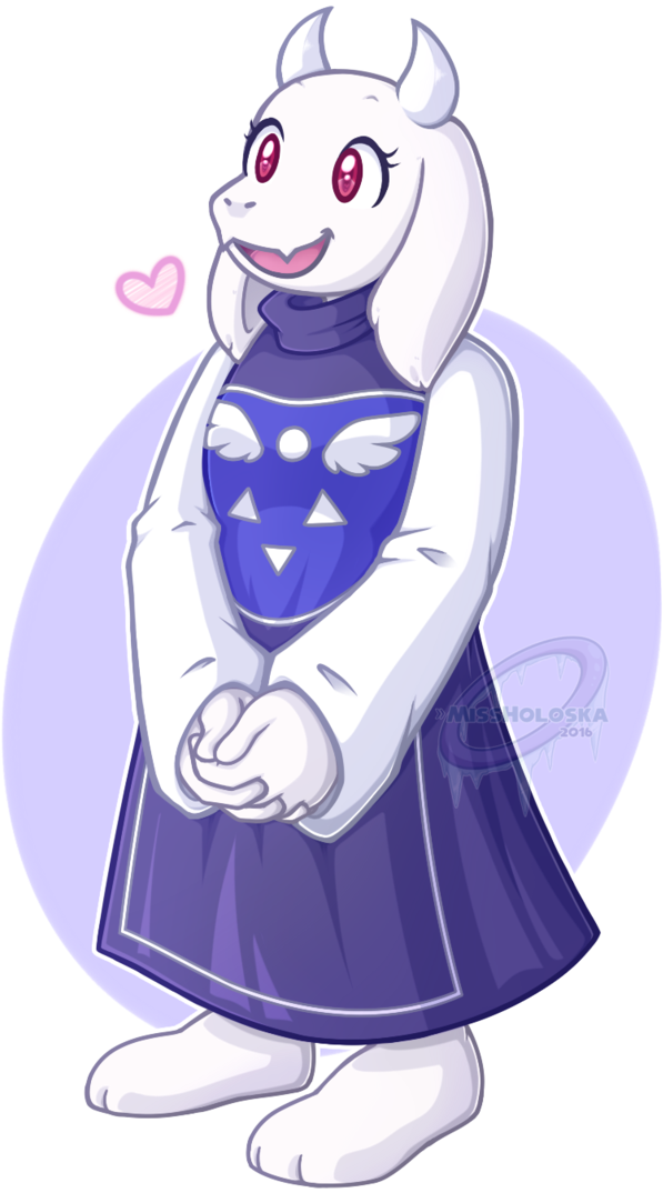 Animated Character Toriel Undertale PNG