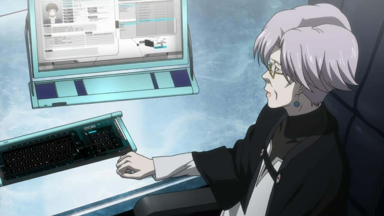 Animated Character Using Computer Wallpaper