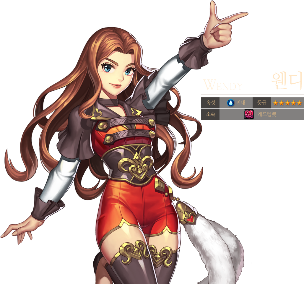 Animated Character Wendy Pointing PNG