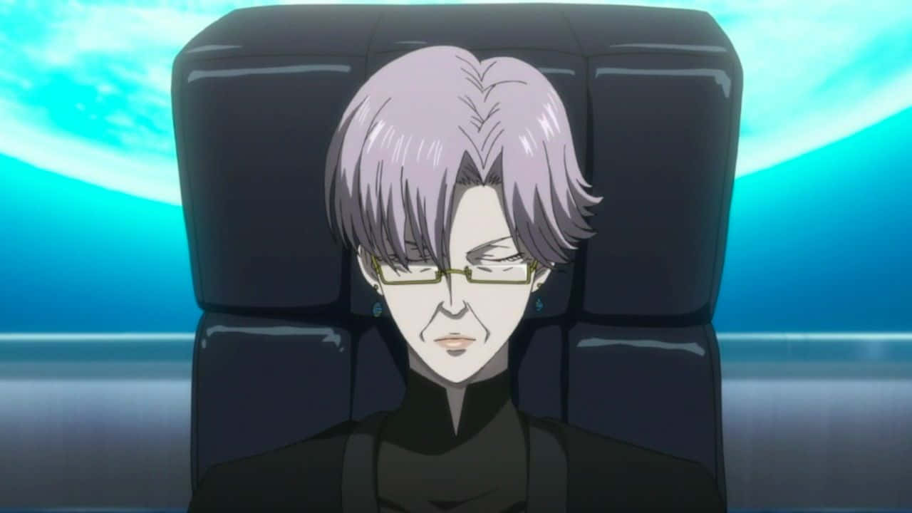 Animated Characterin Command Chair Wallpaper