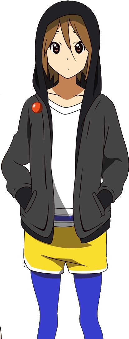 Animated Characterin Hoodieand Shorts PNG