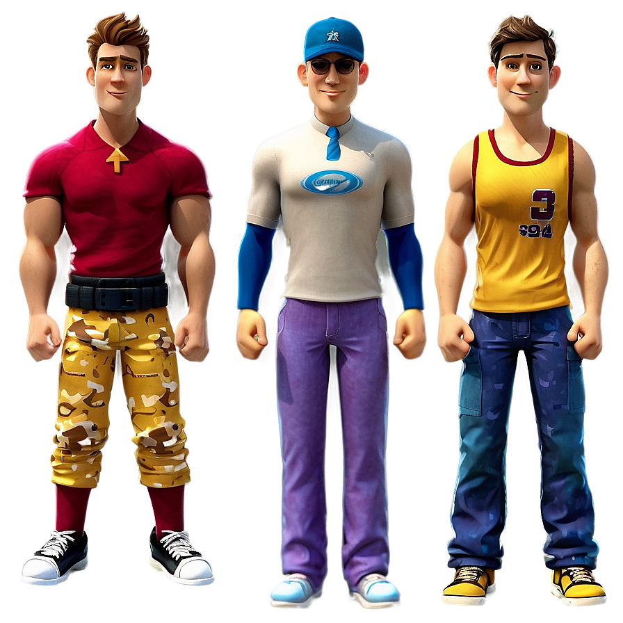 Animated Characters Standing Png 87 PNG