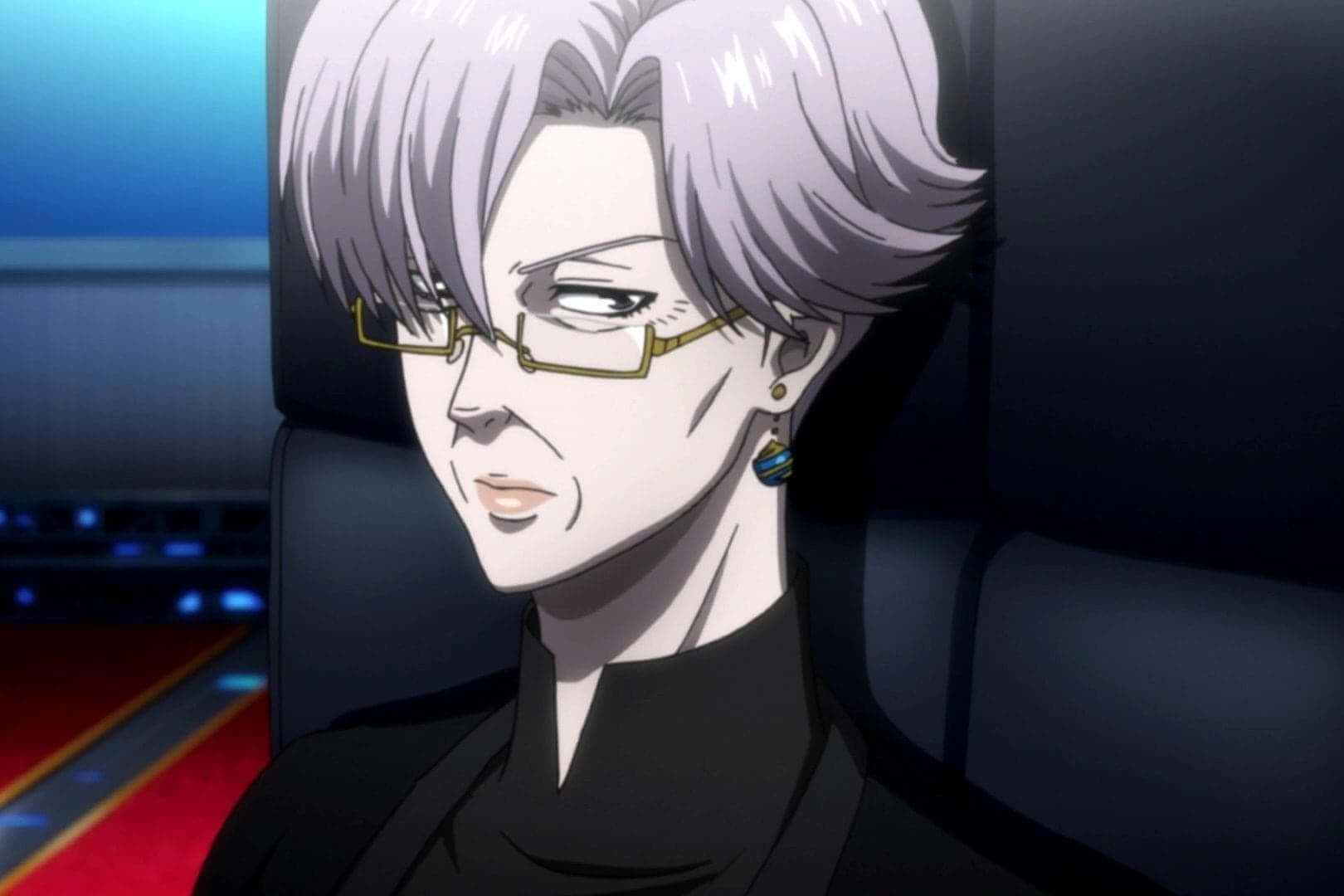 Animated Characterwith Glasses Wallpaper