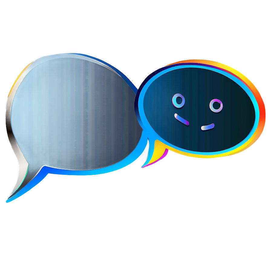 Animated Chat Bubble Symbol Png 06262024 PNG