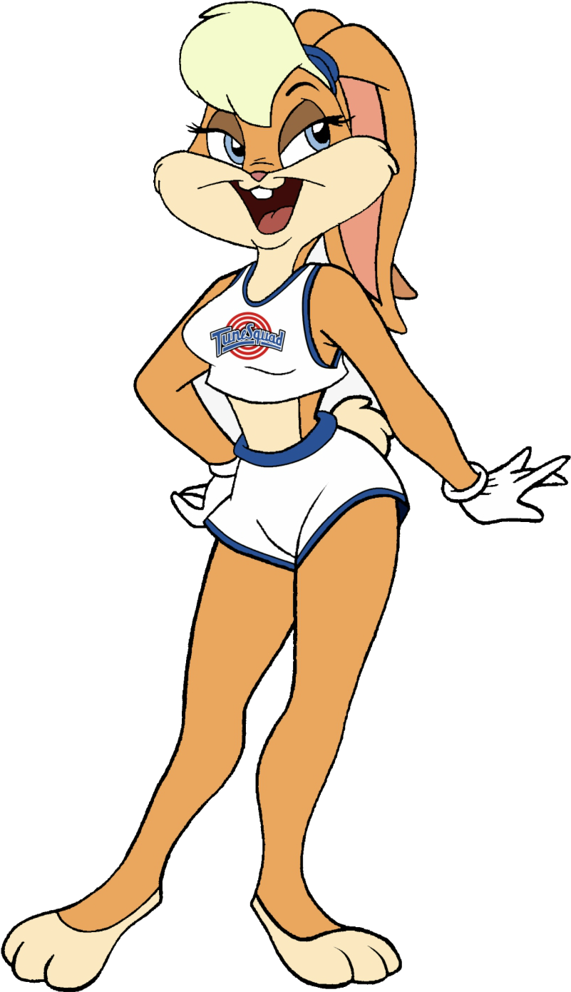 Animated Cheerleader Bunny PNG