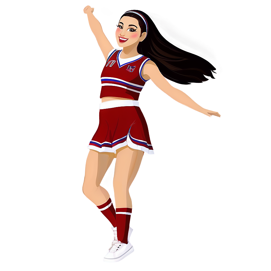 Animated Cheerleader Jump Png 13 PNG