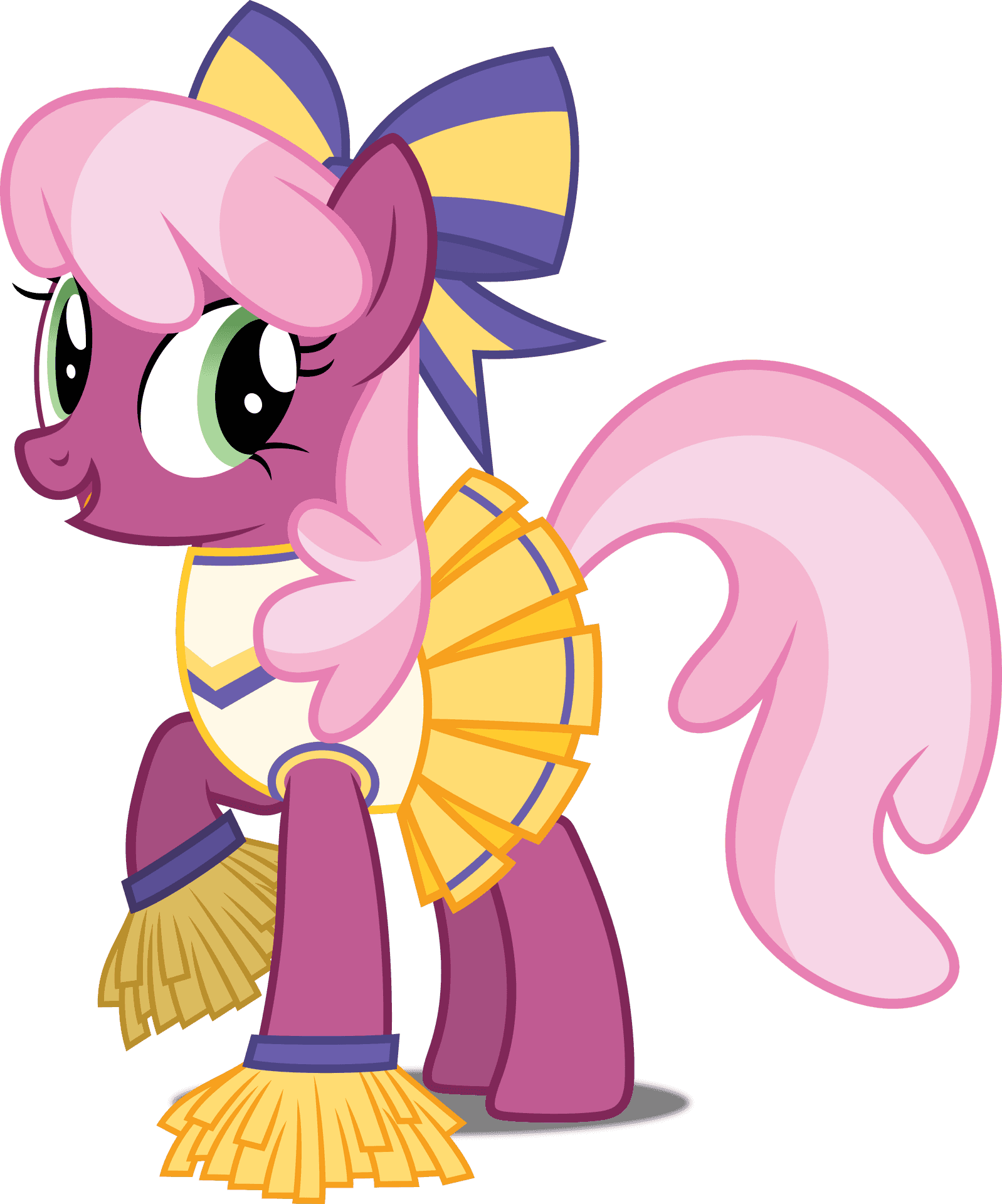 Animated Cheerleader Pony PNG