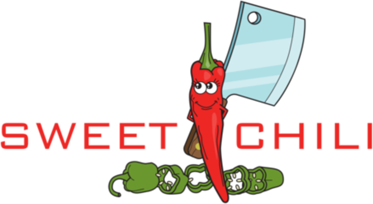 Animated Chef Chili Pepper Cleaver PNG