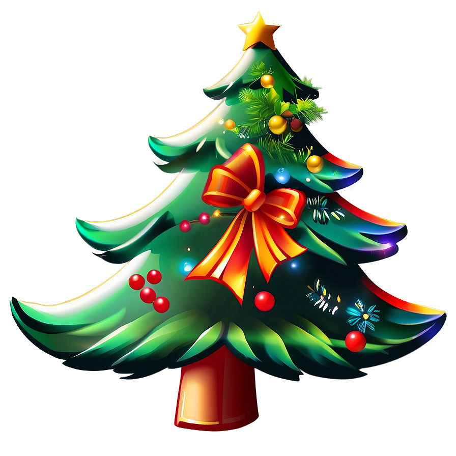 Animated Christmas Tree Png Ufw76 PNG