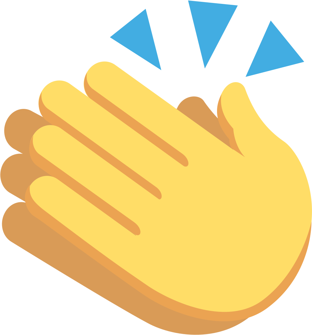 Animated Clapping Hands Emoji PNG