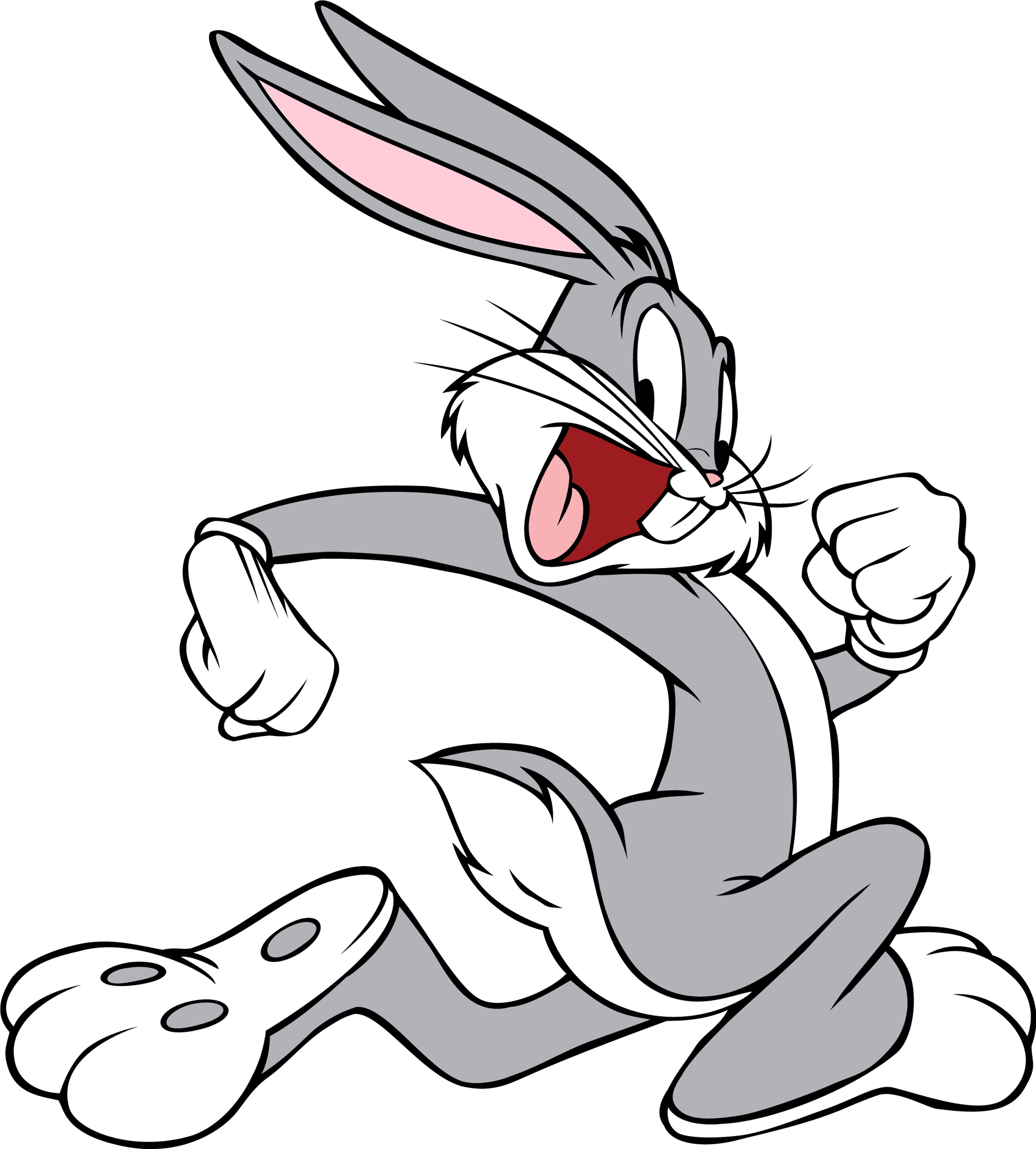 Animated Classic Bunny Character PNG