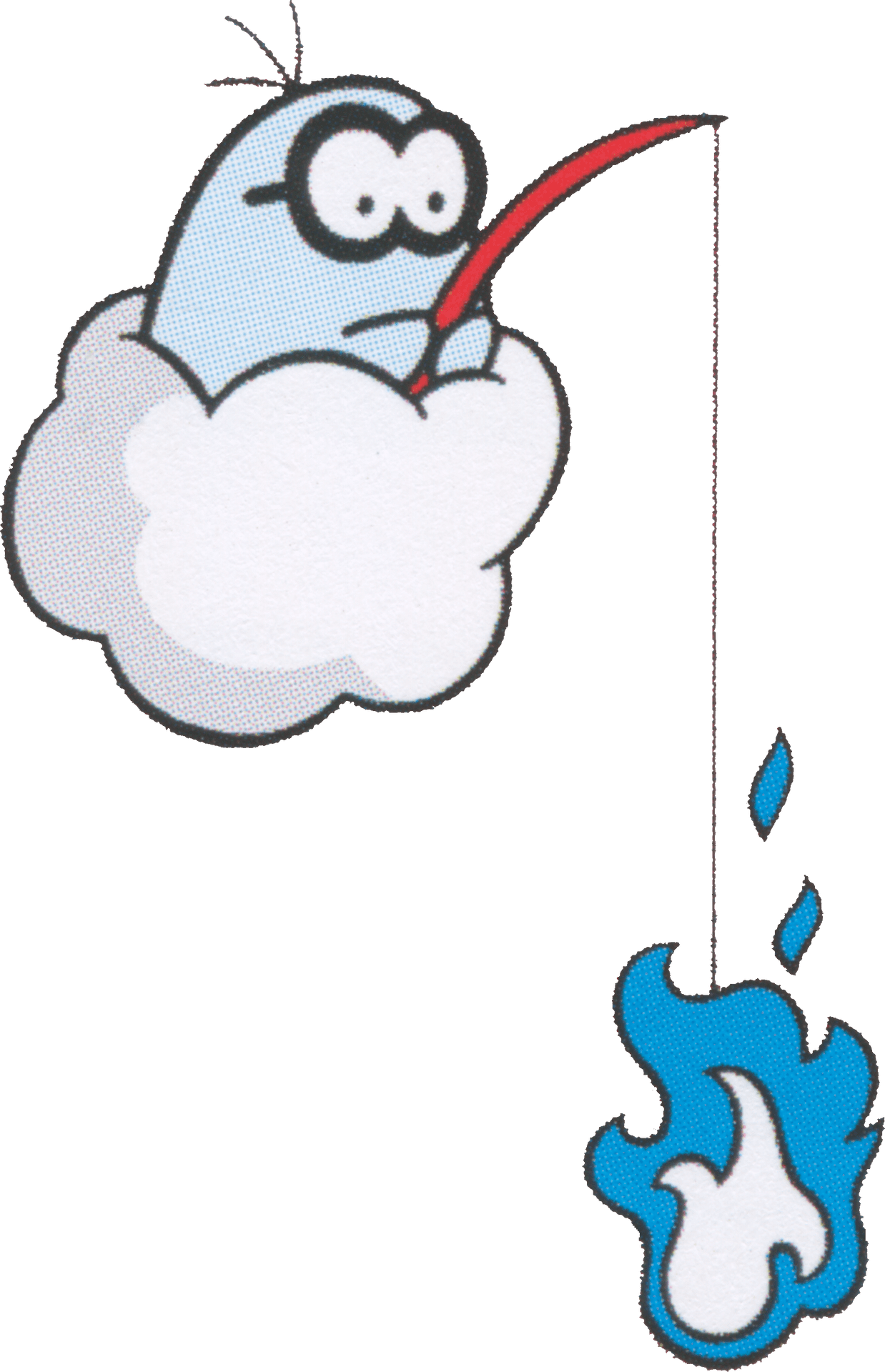 Animated Cloud Fishing PNG