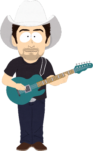 Animated Country Musician Guitarist.png PNG
