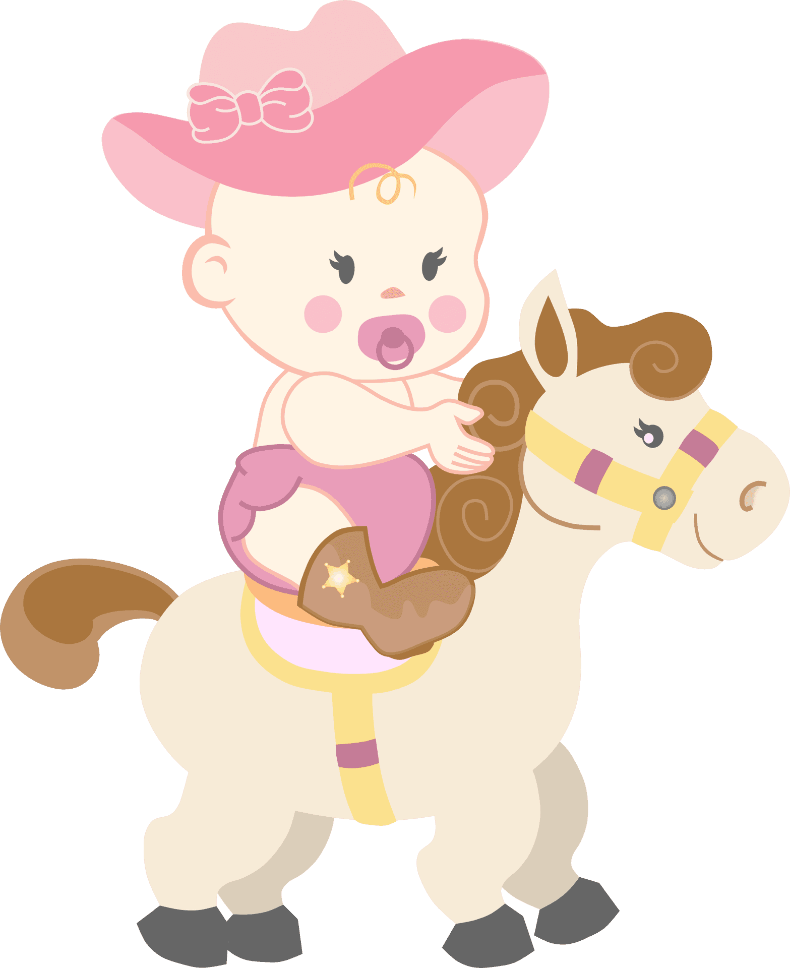 Animated Cowgirlon Pony PNG