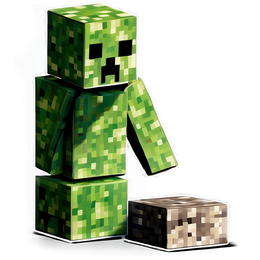 Download Animated Creeper Minecraft Png 98 | Wallpapers.com