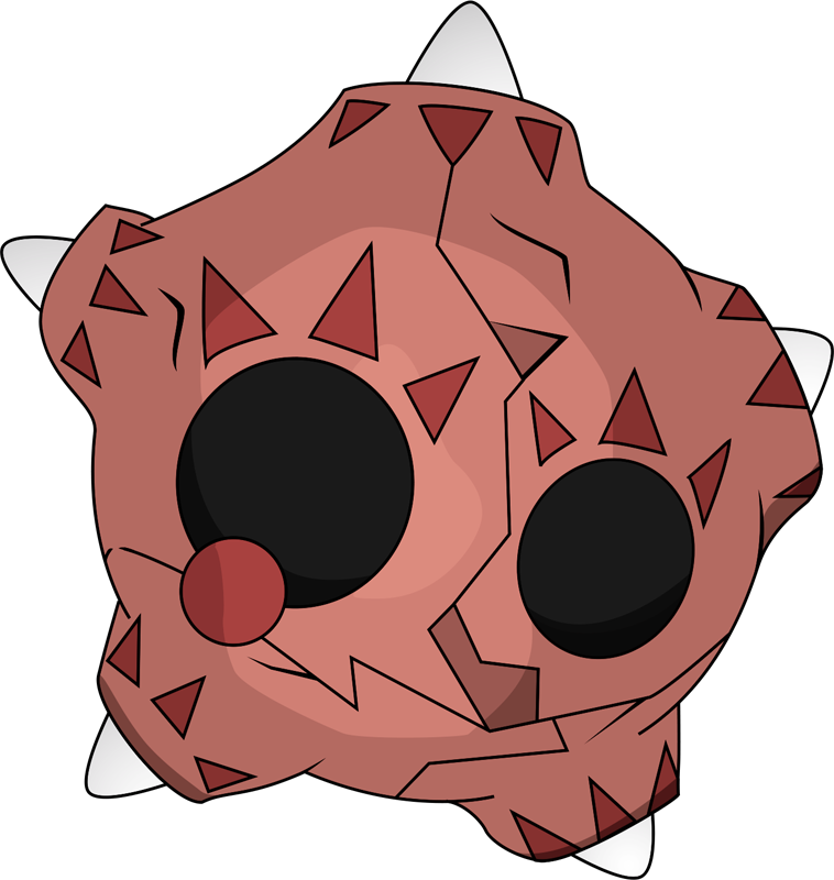 Animated Crystal Monster Cartoon PNG