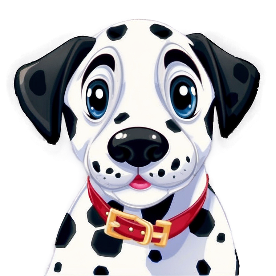 Animated Dalmatian Character Png Wvp6 PNG