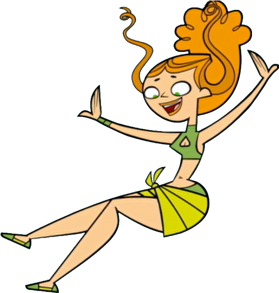 Animated Dancing Girl Cartoon PNG