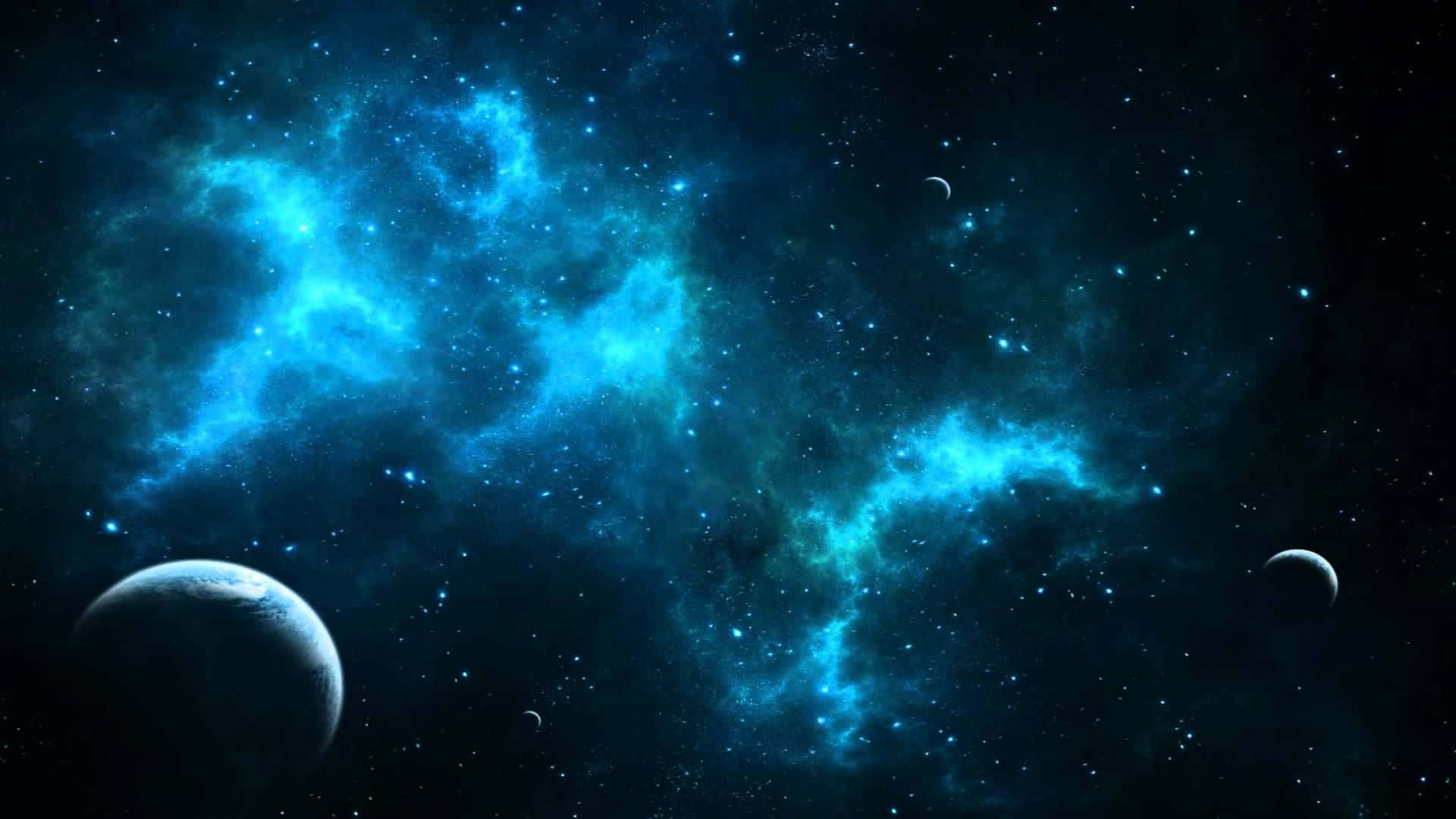 Animated Outer Space Desktop Background