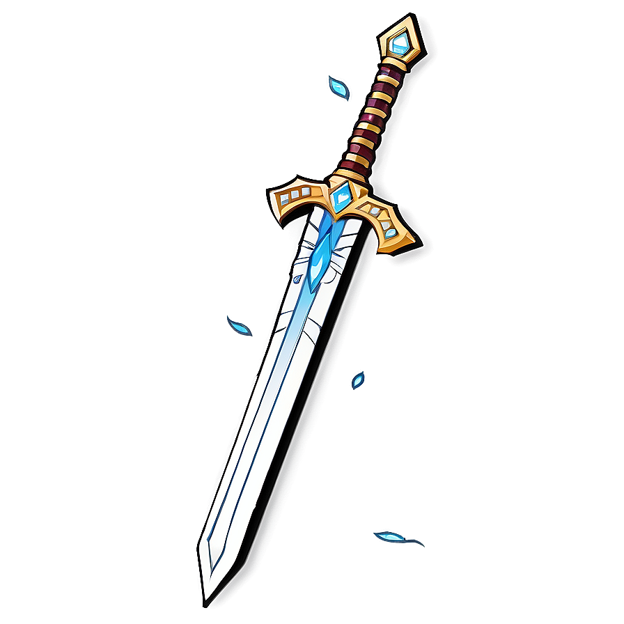 Animated Diamond Sword Png 05252024 PNG