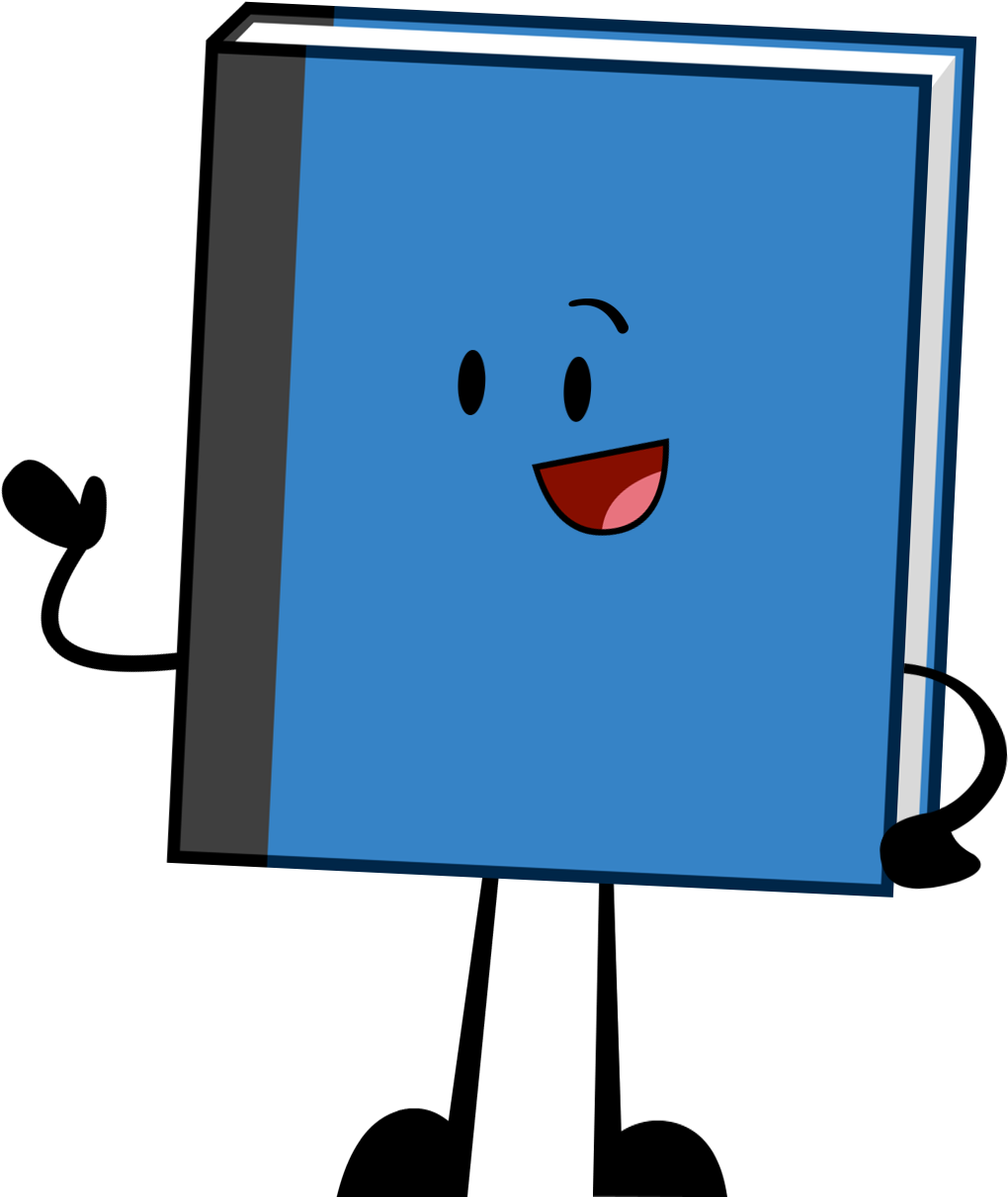 Animated Dictionary Character PNG