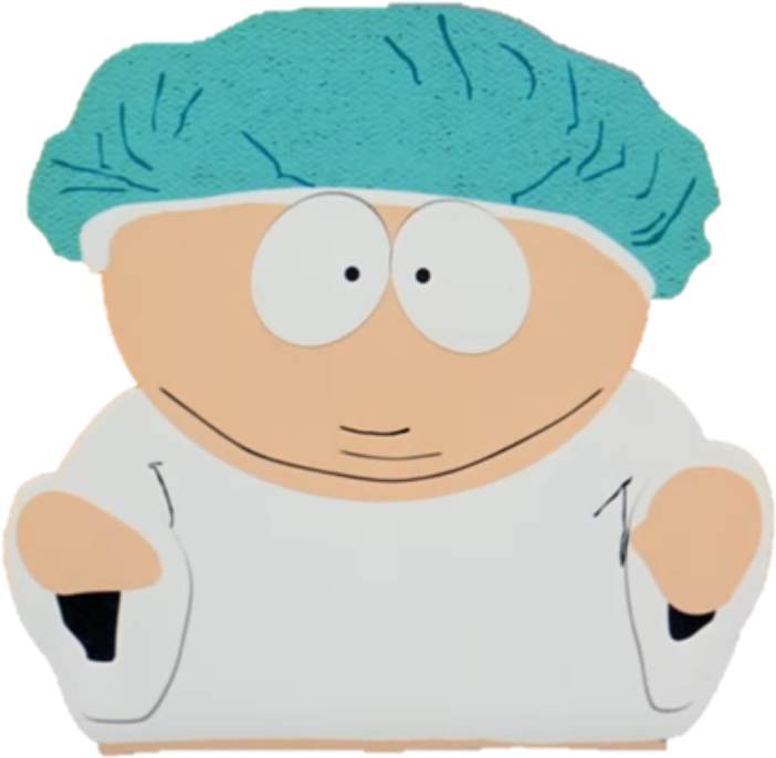 Animated Doctor Character PNG