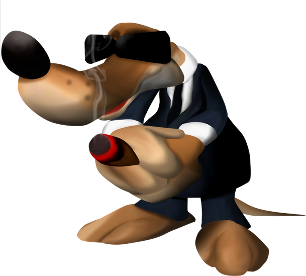 Animated Dog Detective PNG