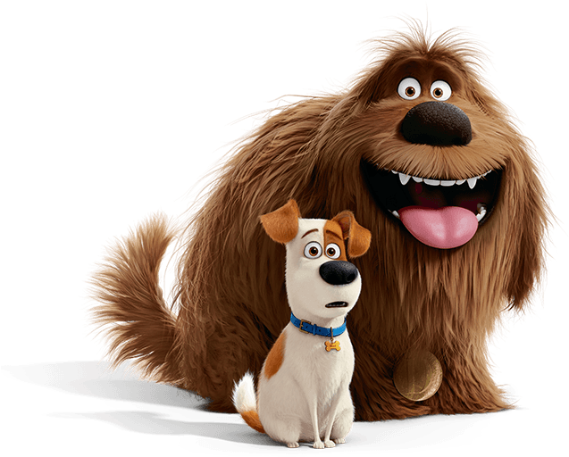 Animated Dog Friends PNG