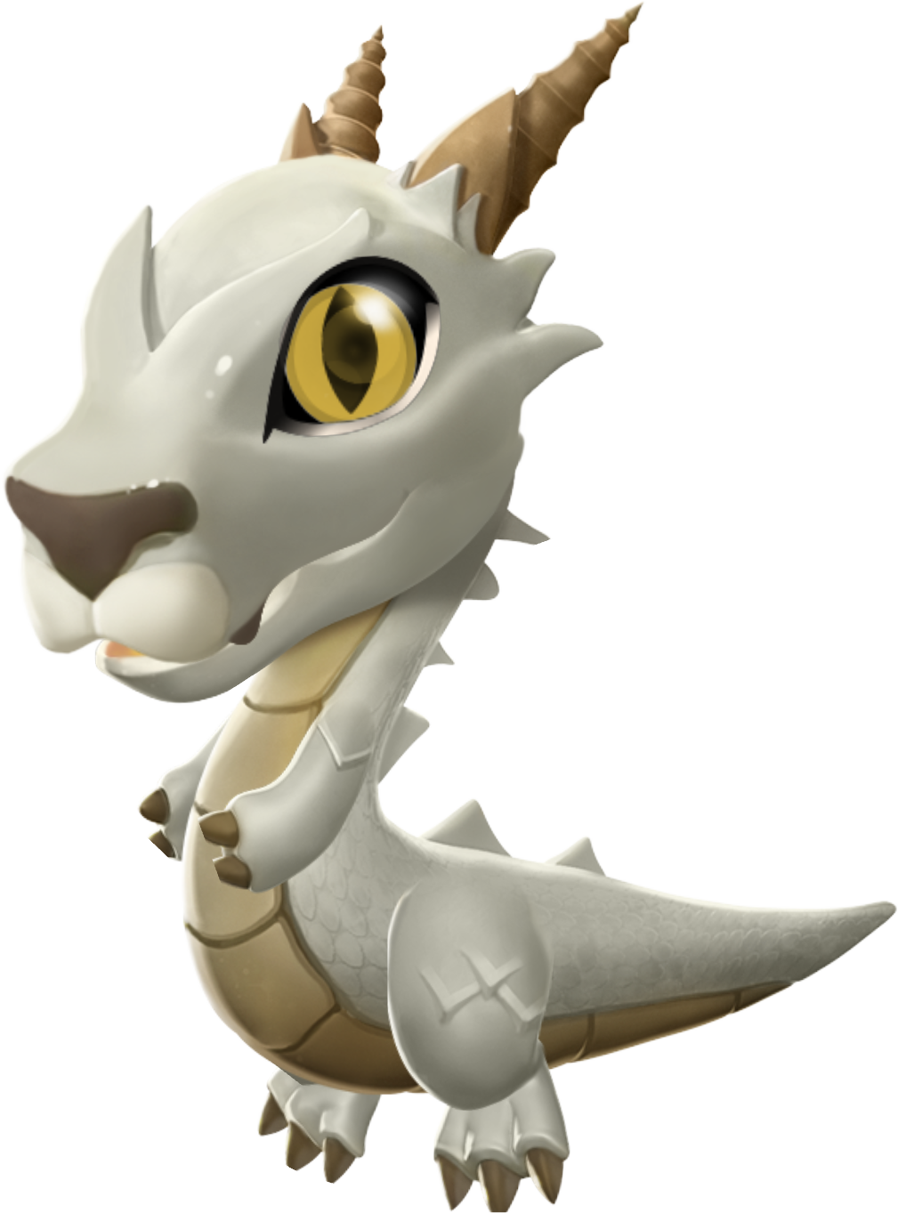 Animated Dragon Character PNG