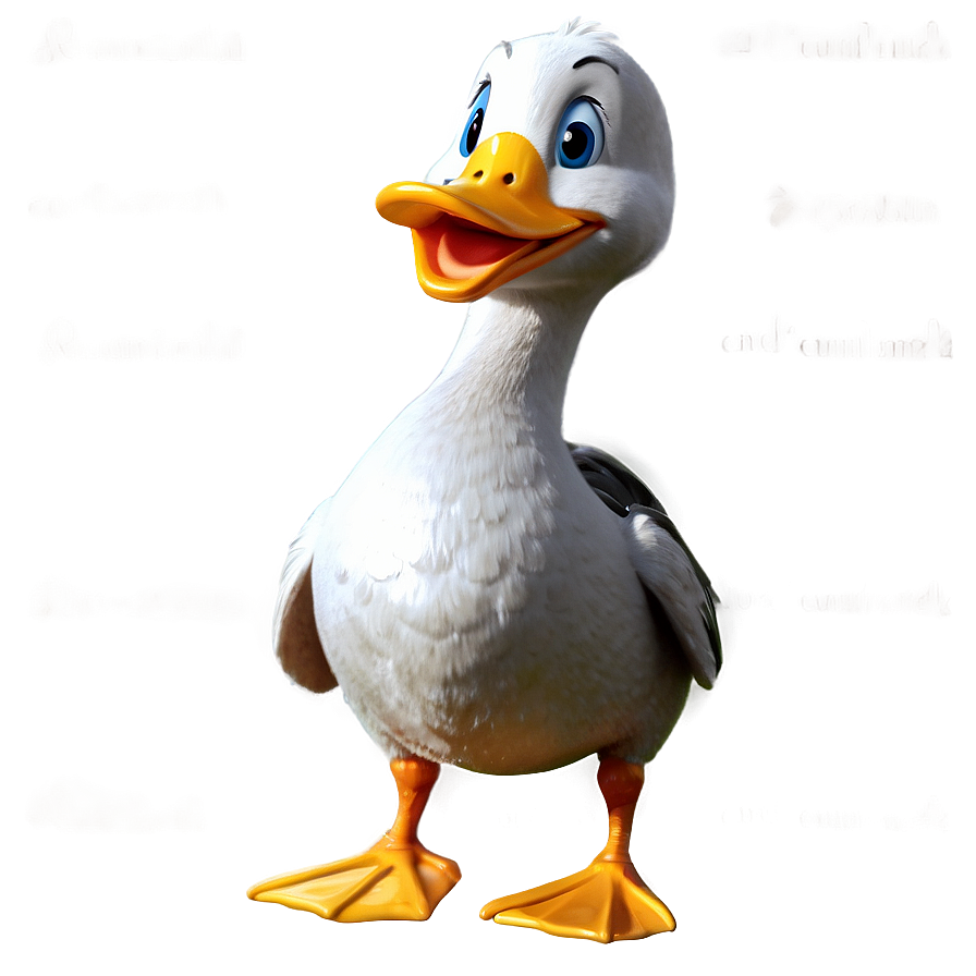 Animated Duck Character Png Ihk PNG