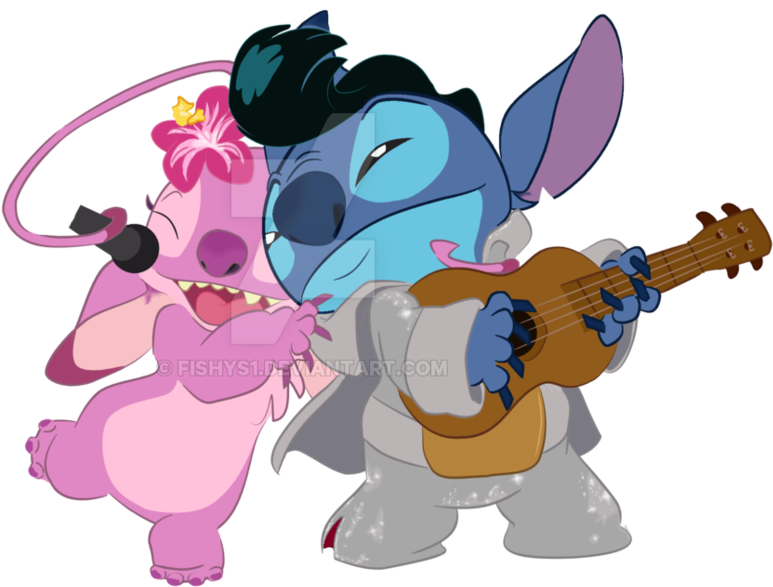 Animated Elvis Duo Performance PNG