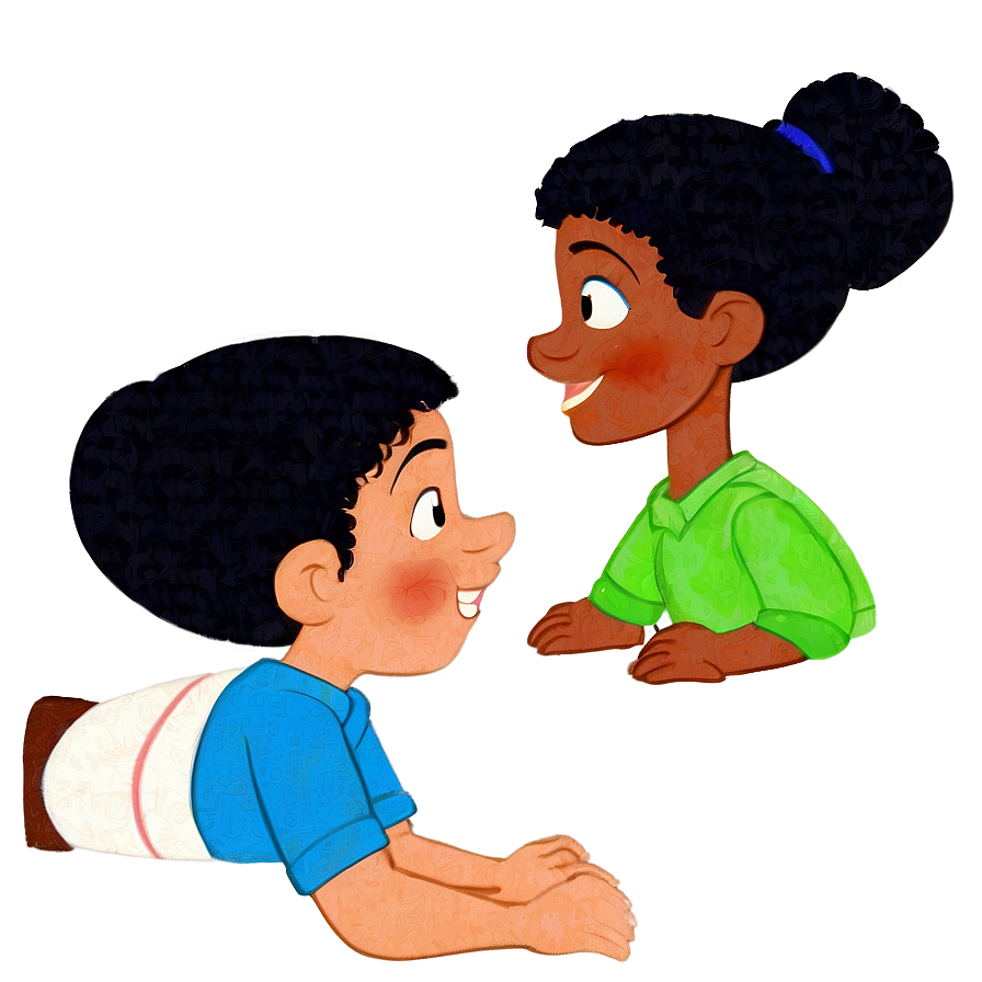 Animated Family Characters Png Qci60 PNG