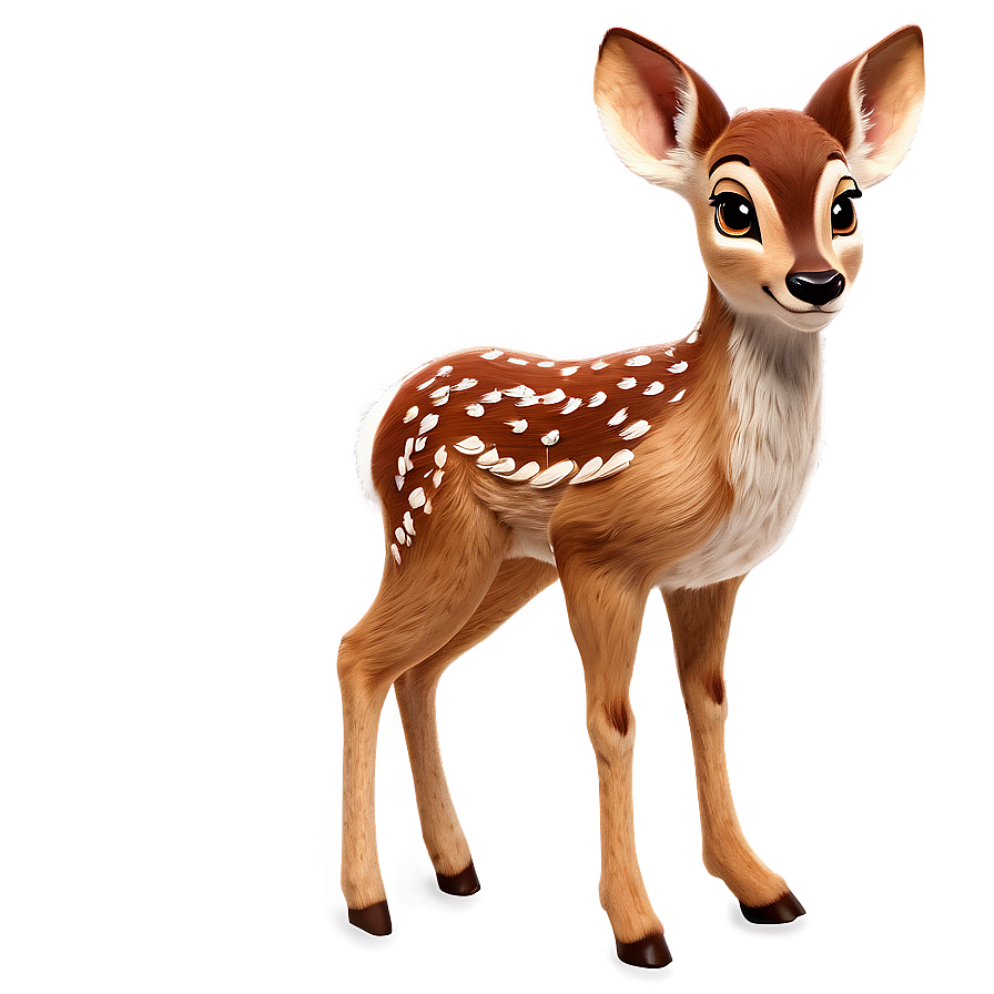 Download Animated Fawn Character Png 72 | Wallpapers.com