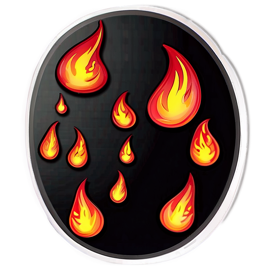 Animated Fire Emoji Graphic Png Mwx PNG