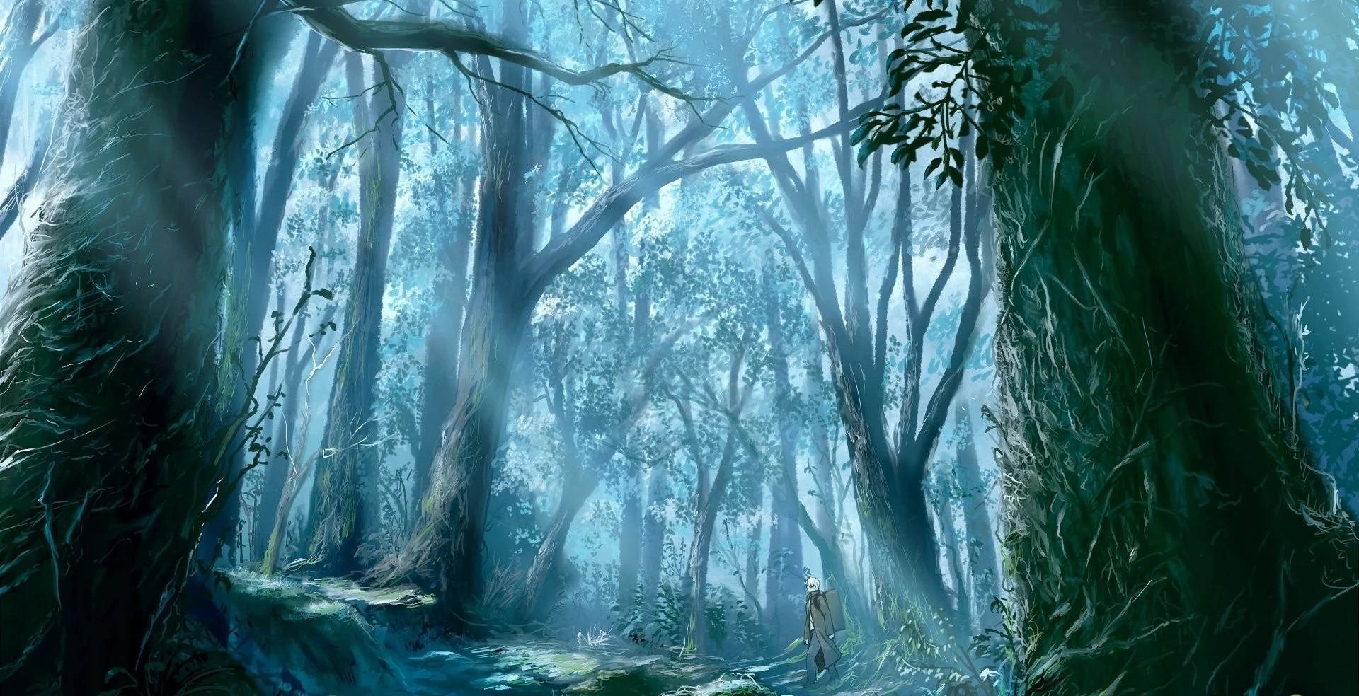 Animated Forest Se Wallpaper
