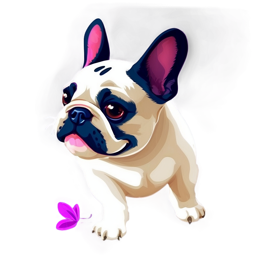 Animated French Bulldog Png 32 PNG