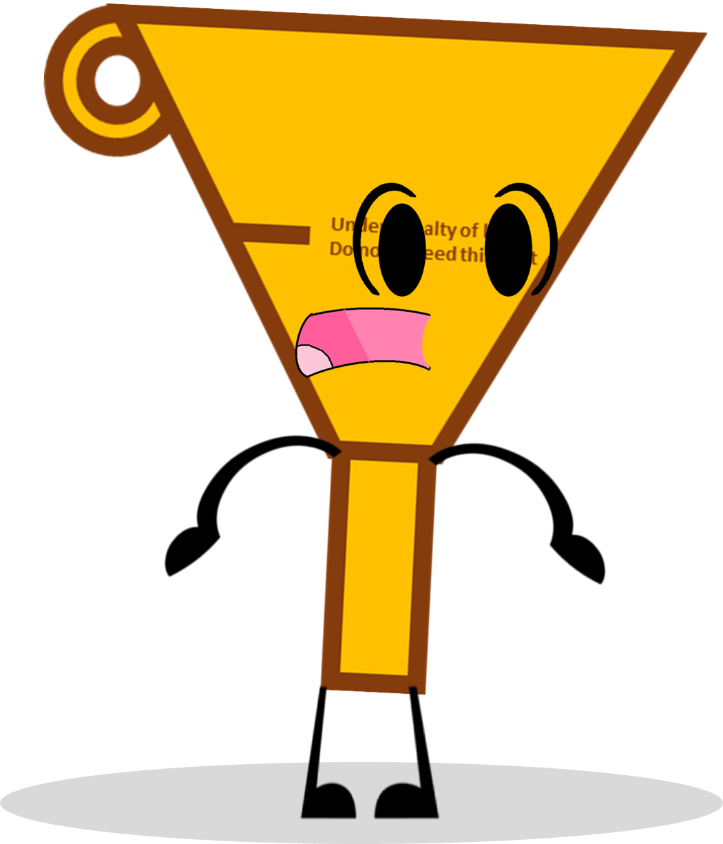 Animated Funnel Character PNG