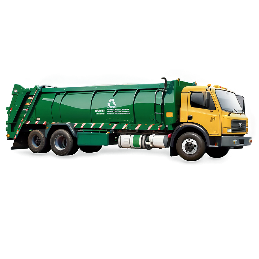 Animated Garbage Truck Png 06202024 PNG