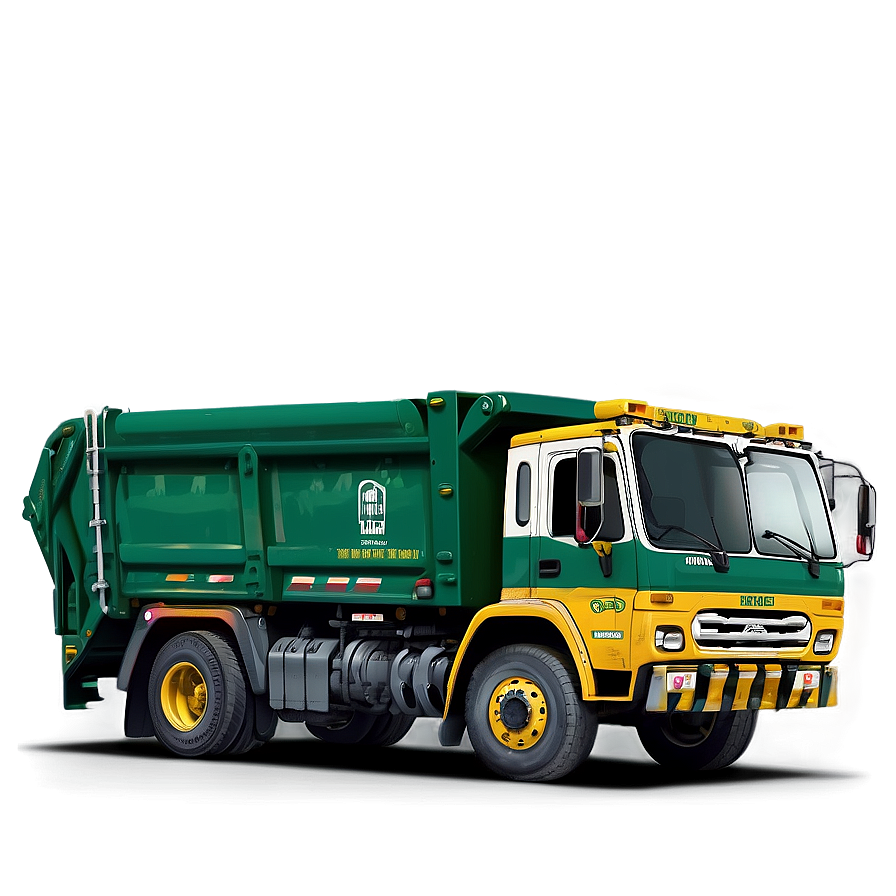 Animated Garbage Truck Png Uyt48 PNG