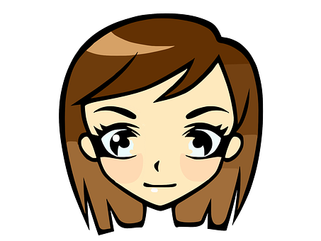 Animated Girl Avatar PNG