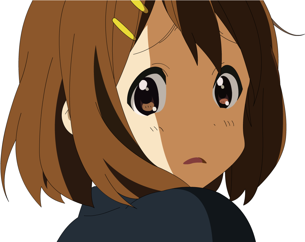 Animated Girl Looking Back PNG