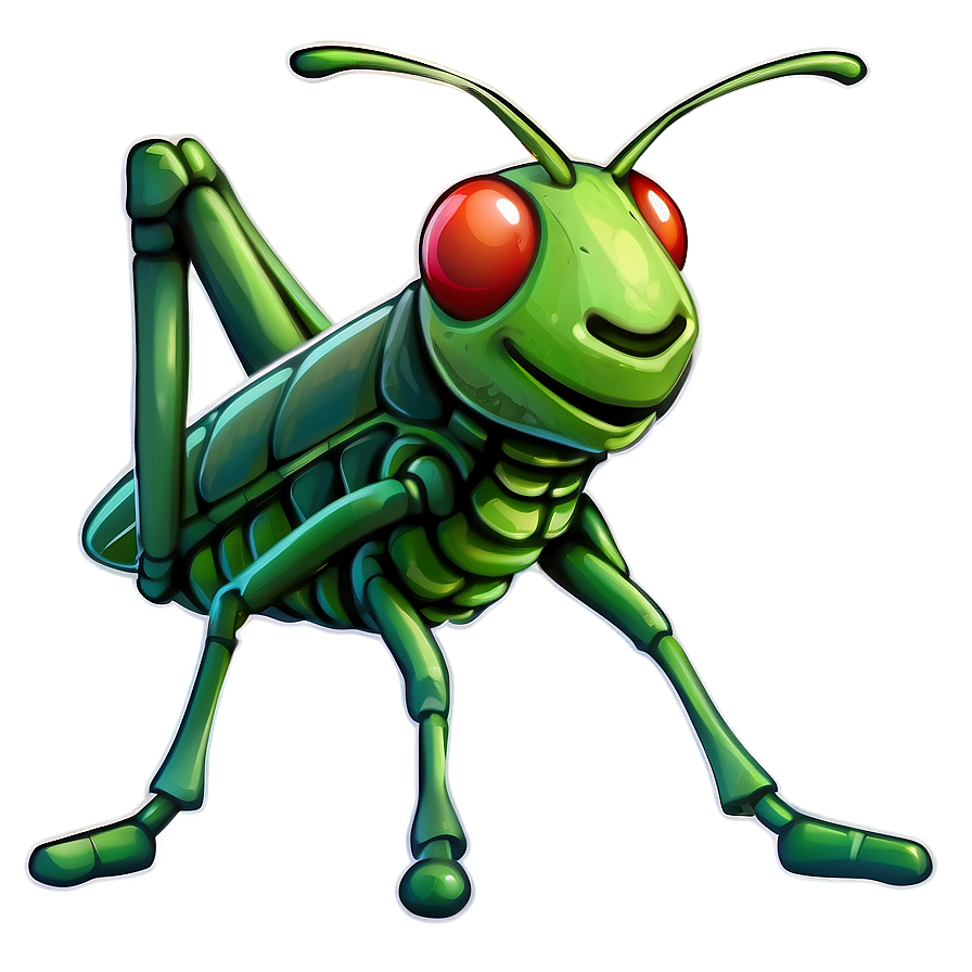 Animated Grasshopper Character Png Bro87 PNG