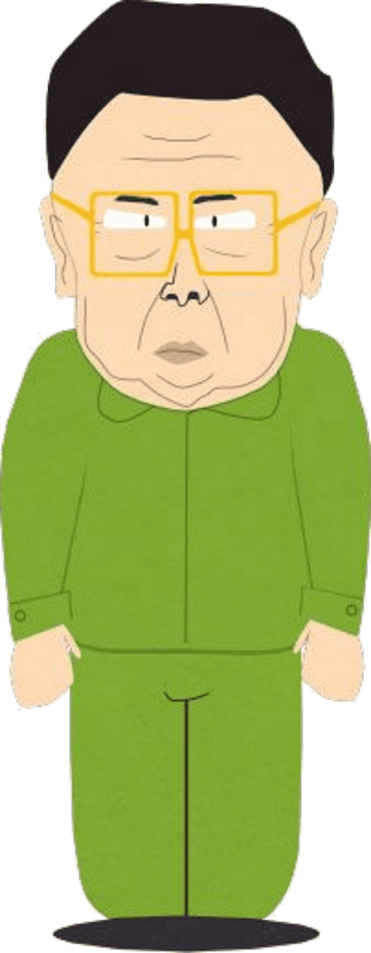 Animated Green Outfit Character.png PNG